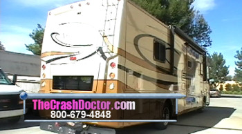 2008 damon astoria motorhome paint finish custom www.thecrashdoctor.com photo