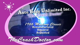classic mustang paint and restoration video review from www.thecrashdoctor.com
