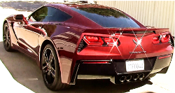 2016 Corvette Stingray auto body repair paint video