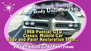 1968 Pontiac GTO Classic car show paint job from www.thecrashdoctor.com